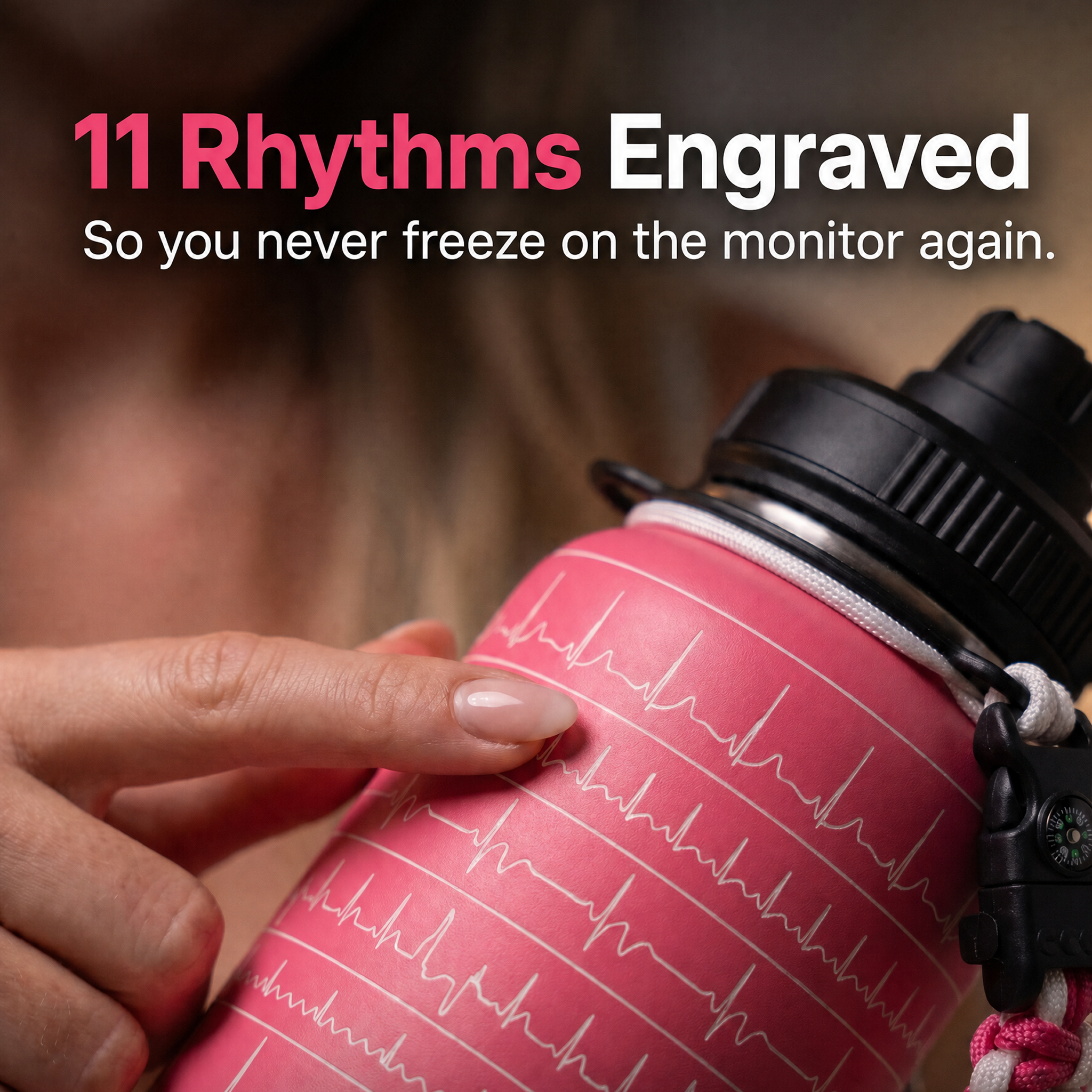 EKG Water Bottle (32oz)