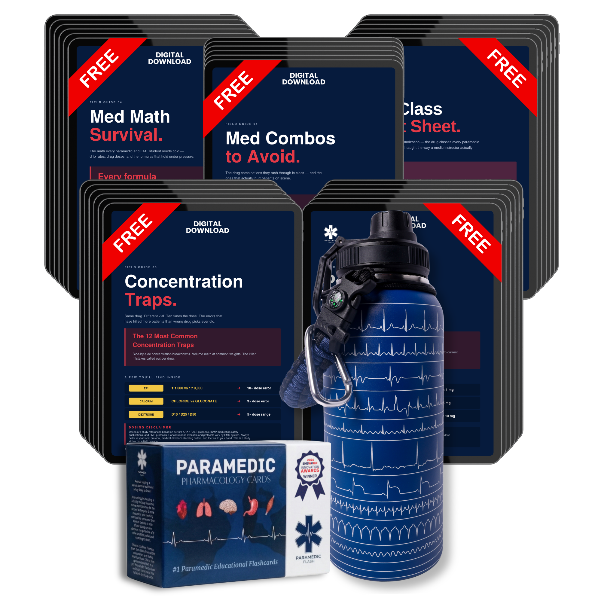 EMT & Paramedic Pharmacology Cards