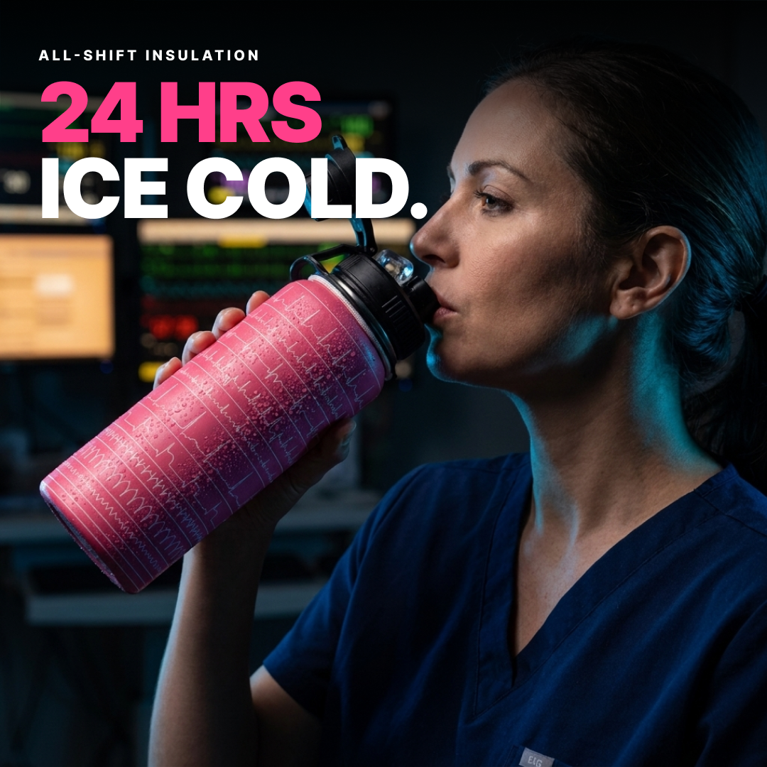 EKG Water Bottle (32oz)