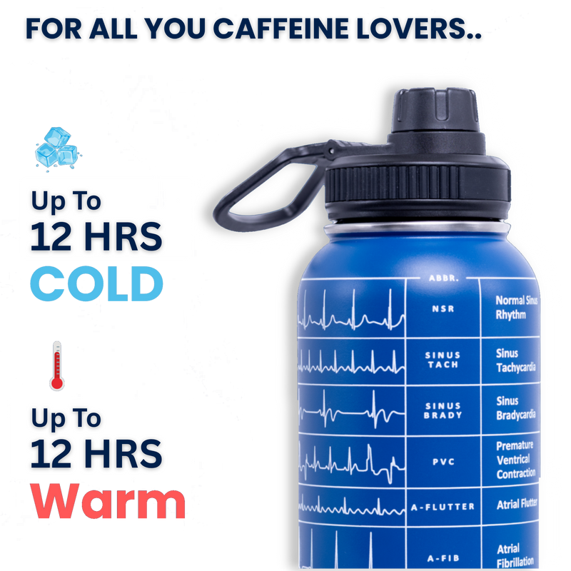 EKG Water Bottle (32oz)